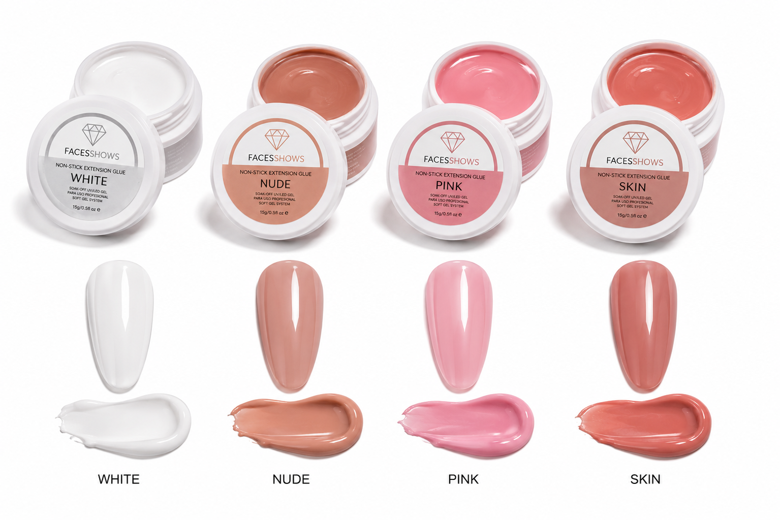 Polygel Solido Faceshows. - Imagen 2