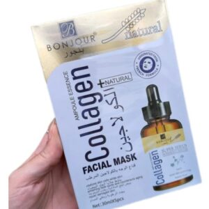 Mascarilla Facial Hidratante Bonjour Colageno
