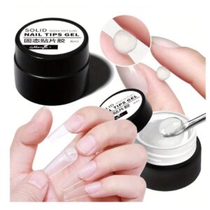Pegamento sólido para uñas