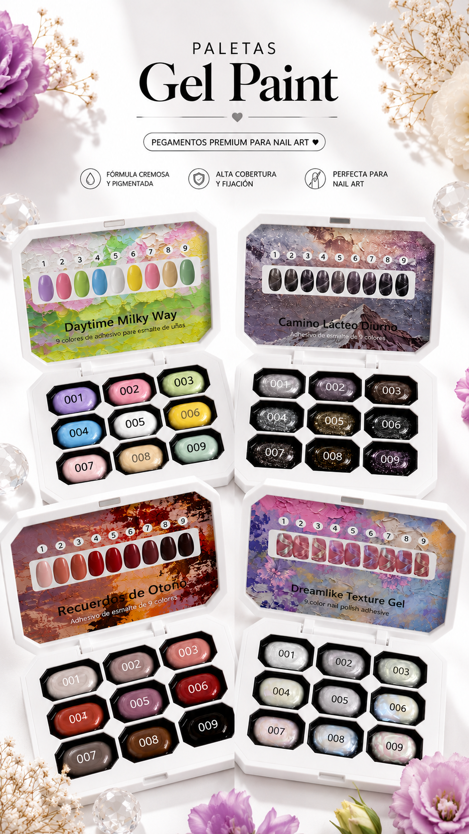 Paleta Gel Painting