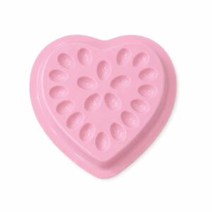 Paleta corazon para pegamento de pestañas