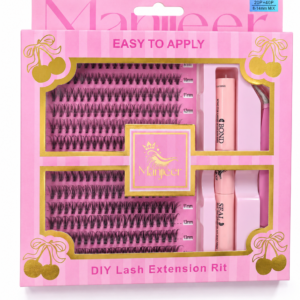 Kit Pestañas ramillete  MANJIEER 20-40D 9-14MIX