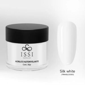 Polímeros Acrílicos Issi 30grs, Silk White (Via Lactea)