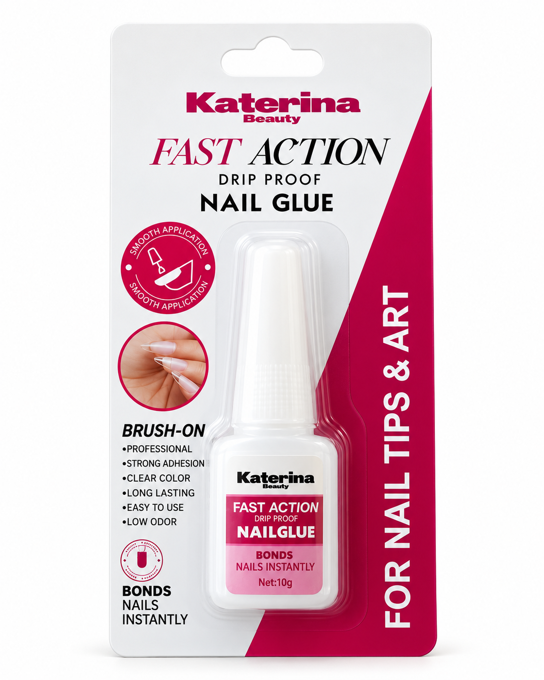Pegamento para Uñas Katerina Beauty Fast Action – 10 g